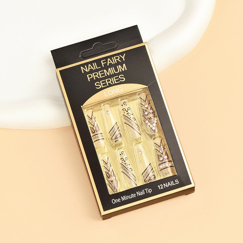 Wholesale Long Length Ballerina Nail Art